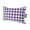Grey Purple, variant on Outdoor Chair Pillow Headrest for Patio Pool Chaise Lounge, Orange Red Checkered Recliner Head Pillow, Farmhouse Buffalo Plaid Waterproof Pillowcases Neck Lumbar Pillows & Insert 11x16x2pcs