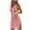 Pink, variant on Patlollav Swimsuit Cover Ups For Women V Neck Loose Beach Bikini Bathing Suit Sunscreen Shirt Cover Up