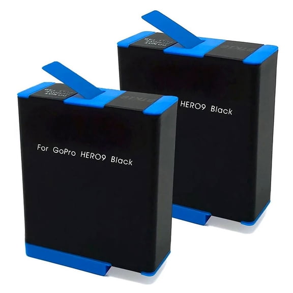 Replacement for GoPro HERO9 Black Battery (2-Pack, 1730mAh)