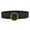Black, variant on Prolriy Belts for Women Woven Elastic Casual Summer Solid Belt Stretch Belt with Wooden Buckle Womens Belt Army Green