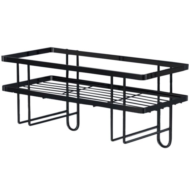 Muyoka Baño multifuncional encima del inodoro Estante de almacenamiento Colgar en la pared Estante de almacenamiento de baño Estante de almacenamiento de inodoro desmontable sin perforaciones Estante Muyoka Hogar