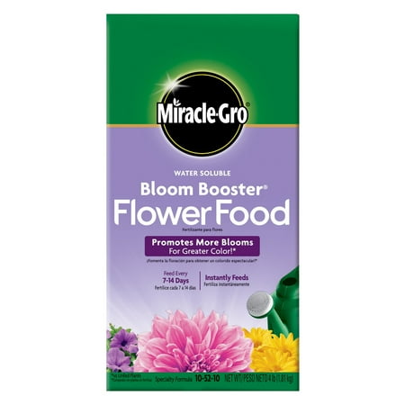 - Miracle Gro Water Soluble Bloom Booster Flower Food