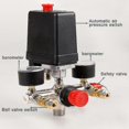 thumbnail image 2 of Manómetros reguladores de colector de compresor de aire yuxing 90 a 120 PSI, 2 of 5