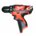 thumbnail image 4 of Milwaukee 2407-20 M12 3/8" Cordless Drill/Driver – 275 in-lbs Torque, All-Metal Chuck, Dual-Speed, LED Light (Bare Tool), 4 of 4