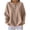 Gray, variant on Tops for Women Trendy Elbow Length Sleeve Crew Neck Button Pull-On Tops Casual Loose Summer Plain T-Shirts