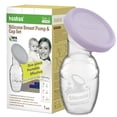 thumbnail image 1 of Extractor de leche manual de silicona Haakaa 100ml con tapa lavanda, 1 of 8