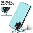 thumbnail image 3 of Nalacover Wallet Case for Samsung Galaxy A13 5G, RFID Blocking Card Slots Holder PU Leather Fashion Back Flip Cover with Kickstand Magnetic Buttons Shockproof Case for Samsung Galaxy A13 5G,Mint, 3 of 8
