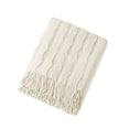 thumbnail image 4 of Blanket for Bed Decorative Woven Throw Gifts with Tassels, Soft and Lightweight Farmhouse Blankets for Couch and Sofa 127*176cm, 4 of 5