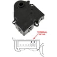 thumbnail image 2 of New A/C Actuator Compatible With Ford GMC C2500 Sierra SLE 8 Cyl 7.4L C2500 Sierra SLE 8 Cyl 5.0L C3500 Sierra SLE 8 Cyl 7.4L C2500 Sierra SLE 6 Cyl 4.3L 1991-2003 By GPD1712064, 2 of 2