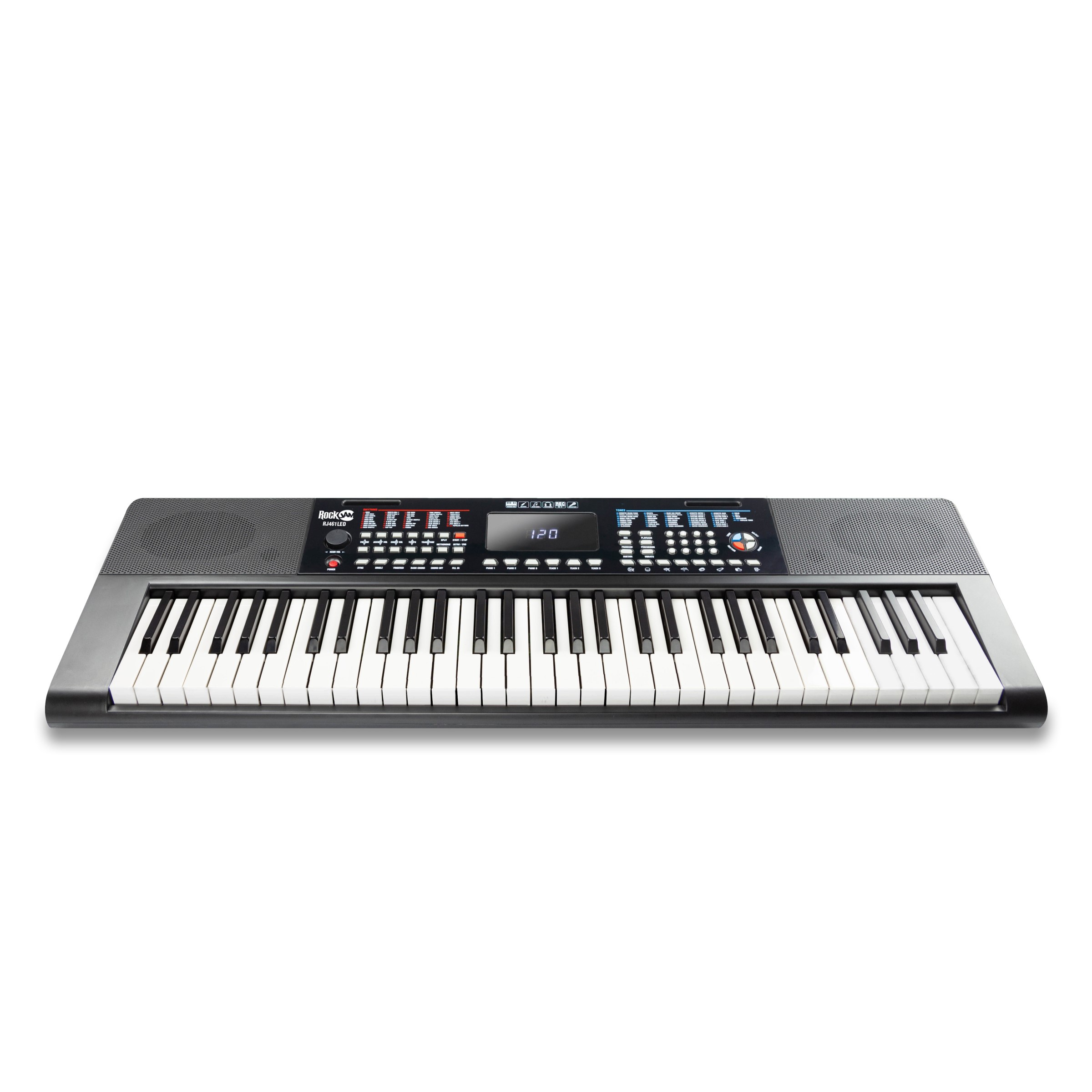 RockJam 61-Key Keyboard Piano with LED Light-Up Keys photo 2