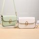 thumbnail image 4 of Bolso bandolera de piel sintética para mujer, estilo coreano, pequeño, cuadrado, tipo billetera, para ir de compras, 4 of 4
