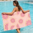 thumbnail image 1 of Quick Drying Microfiber Beach Towel, Multipurpose Travel Blanket With High-Density Lock Edges, for Swimming and Sports, Multi-color, 1 of 6