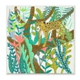 thumbnail image 2 of The Stupell Home Decor Bright Jungle Cheetah in the Canopy Illustration Wall Plaque Art, 2 of 4