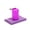 Purple, variant on Silicone Cooling Sports Towel, Ice Chilled Towel, Refreshing Summer Gear, Quick Dry Sweat Towel, For Gym Workout Running Hiking Camping