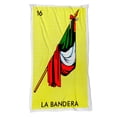 thumbnail image 1 of Frazada Juana Gallo Diseño de Tarjeta de Lotería 'La bandera' Ultra Suave y ligera, 1 of 5