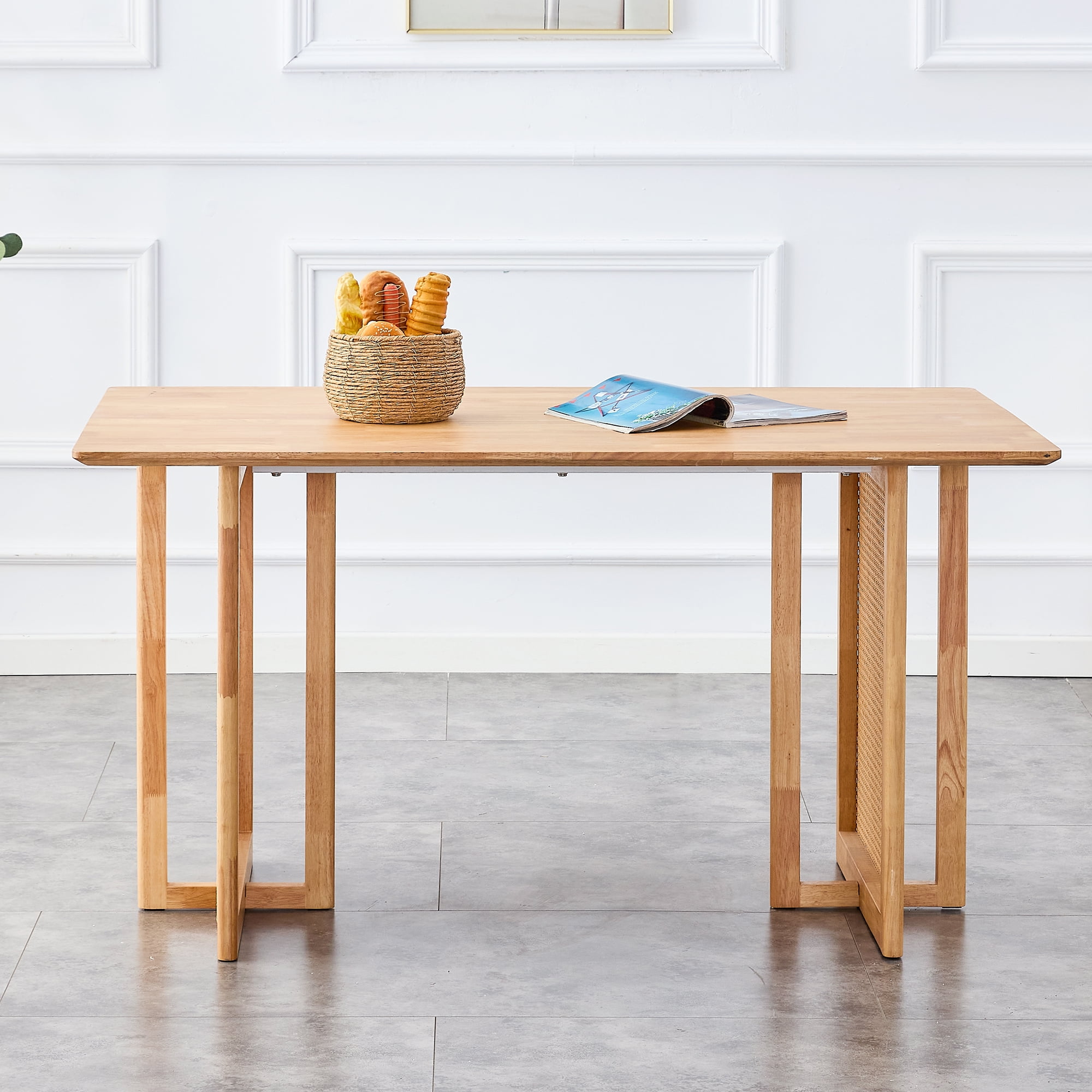 Kadyn Wooden Dining Table, Dining Room Table for Office, Kitchen Dining Table for Dining Room, Oak Kadyn Wooden Dining Table, Dining Room Table for Office, Kitchen Dining Table for Dining Room, Oak
