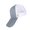 Gray, variant on Adjustable Antistatic Work Truckers Hat Half Mesh Breathable Dustproof Sun Cap