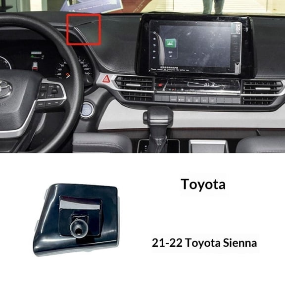 Car Phone Mount Adapter For Toyota 2021-2022 Sienna Holder Stand Mobile Car Cellphone Gravity Bracket Only Base