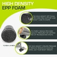 thumbnail image 3 of ProsourceFit High Density Foam Roller 12 -inches, Black, 3 of 7