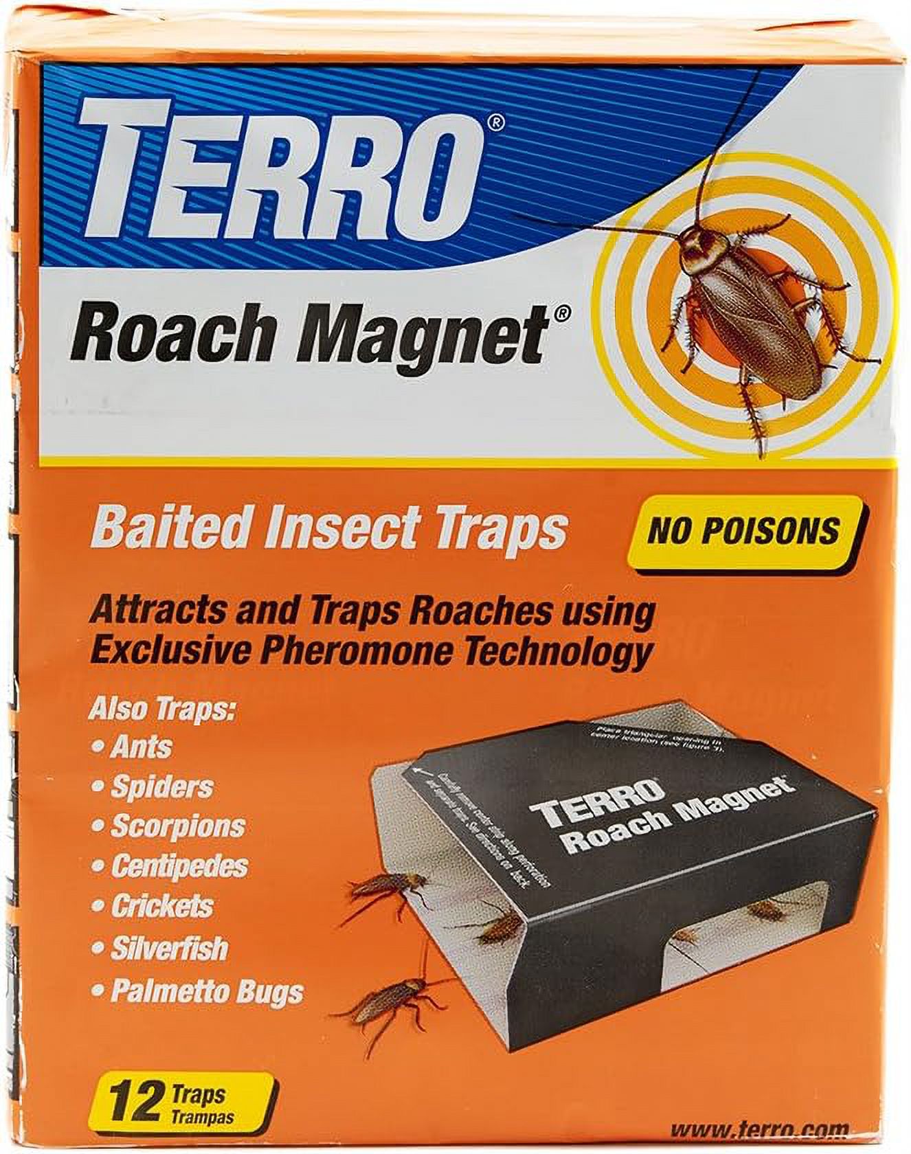 Catchmaster 100i Insect Traps – 300 Count – Roach, Spider, Silverfish, Cricket