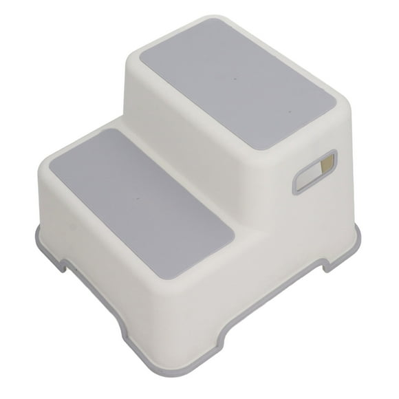 Taburete Para Bebé, Taburete Estable Para Niños Pequeños, Plástico Grueso, 2 Escalones Para Sala De Estar Y Cocina