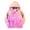 .Pink, variant on Agkizg Girls Hoodie Zip Up with Pockets Long Sleeve Fall Winter Casual Jacket