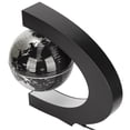 thumbnail image 5 of Globo flotante magnético, mapa del mundo de 6 pulgadas, bola de levitación, Base en forma de C, decoración de escritorio, enchufe de 100-240VUS, 5 of 5
