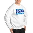 thumbnail image 5 of CafePress - ELIGIBLE FOR SENIOR DISCOUNTS! Sweatshirt - Crew Neck Sweatshirt, 5 of 6