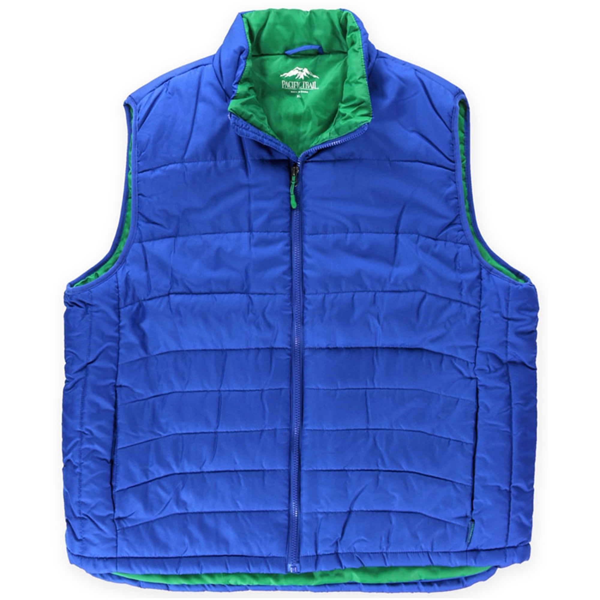 Pacific Trail Mens Solid Puffer Vest 