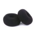 thumbnail image 1 of Anillo para hacer moños con forma de donut para cabello extra para niños, moldeador de moño para cabello corto y fino (2,5 pulgadas, negro), 1 of 5