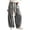 Gray #12, variant on Evdexr Womens Pants Bohemian Elastic Drawstring Trousers Corduroy Baggy Wide Leg Casual Slacks Travel Stylish Bottoms with Big Pockets Gray 2XL