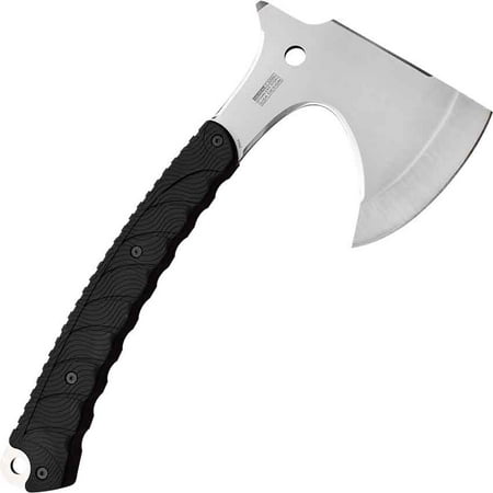 

Hand Ax | Tac-Force Tactical Axe Hatchet Tomahawk Silver Full Tang + Sheath