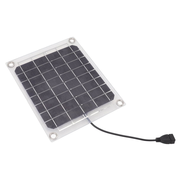 Panel De Energía Solar, Panel Solar De Protección Inteligente Respetuoso Con El Medio Ambiente Plug And Play Ahorro De Energía Para Viajes ANGGREK Otros