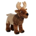 thumbnail image 4 of Aurora - Medium Brown Eco Nation - 8.5" Elk - Responsibly Made Stuffed Animal, 4 of 4