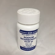 Sodium Bicarbonate Antacid (650mg) - 100 Tablets