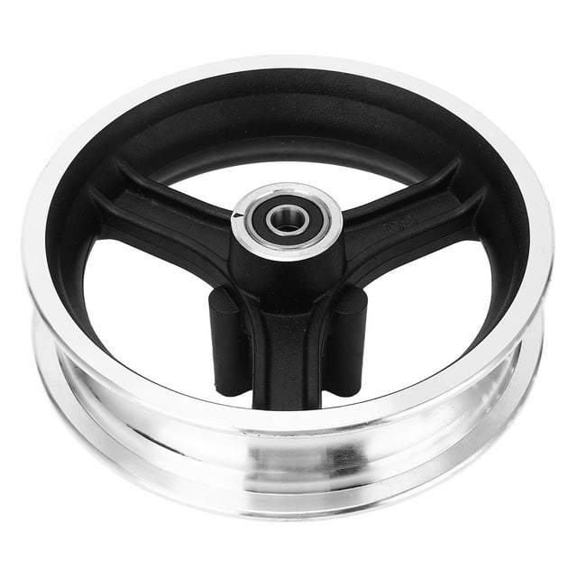 Cubo de Rueda Delantera de Scooter Eléctrico, Alta Capacidad de Carga de Carga de Aluminio Cubo de Rueda de Scooter Eléctrico de 10 Pulgadas para piezas de Repueste de Scooter