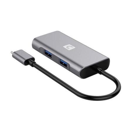UPC: 0808447055085 | Comprehensive VersaHub 4-Port SuperSpeed 10Gbps USB 3.2 VHUBUSBC3A1C