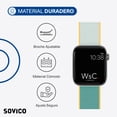thumbnail image 4 of Correa de Nylon para Apple Watch - SOVICO - Ajustable & Cómodo - 42/44/45 mm, 4 of 5