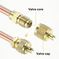 thumbnail image 3 of 2Pcs Access Service Valves, 1/4" OD x 4.06" Length Filling Access Valves, 3 of 7
