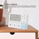 thumbnail image 4 of Reloj Despertador Digital, Reloj De Escritorio Eléctrico Con Batería De Succión Magnética Con 3 Configuraciones De Alarma, Visualización De Temperatura Del Día Y Fecha,, 4 of 7