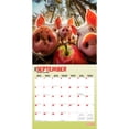 thumbnail image 4 of Pigsty | 2026 12x24" (Hanging) Square Wall Calendar | Plastic-Free, 4 of 9