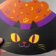 thumbnail image 4 of 10 bolsas de regalo con diseños de gatos para Halloween, bolsas de dulces y bolsas de alambre dorado OPP, 4 of 5