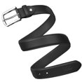 thumbnail image 3 of Falari Men Genuine Leather Casual Dress Belt With Single Prong Buckle 15 Colors, 3 of 6