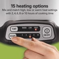 thumbnail image 3 of Hamilton Beach 6 Qt Programmable Slow Cooker, Stovetop Safe Nonstick Aluminum Crock with Removable Pot, Stainless Steel, 3 of 8