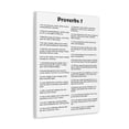 thumbnail image 4 of Scripture Walls Proverbs 7 Chapter White Bible Canvas Christian Wall Art Ready to Hang Unframed, 4 of 13