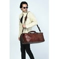 thumbnail image 4 of Classic Vintage Leather Duffle, 4 of 8