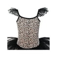 thumbnail image 4 of Girls Dress Cute Tutu Dancing Leopard Print Ball 4-5, 4 of 7
