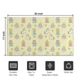thumbnail image 5 of Yellow Princess Unicorn Pattern Door Rugs,Washable Non Slip Door Mats Indoor,Decorative Door Mats,Entry Mat Indoor for Entrance,Bedroom,Kitchen,Bathroom,17"x30", 5 of 6