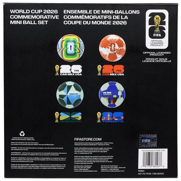 FIFA World Cup 26™ 4pk Size 1 Canada Soccer Ball Set - Walmart.ca