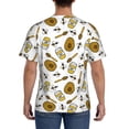 thumbnail image 2 of Naloa Honey Men's T-Shirt Sport T-shirt Men's Basic Tee Casual Men's Shirt, Round Neck, Short Sleeves - XX-Large, 2 of 5